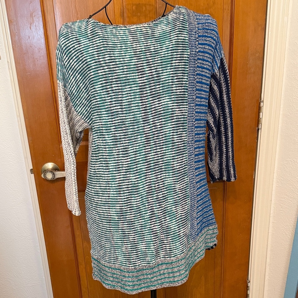 🐲🐲🐲BOGOHO🐲🐲🐲Valerie Steven’s Striped Multicolor Women's Top-Large